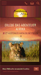 Mobile Screenshot of abendsonneafrika.de